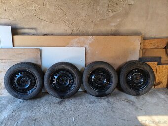 Opel astra G plech disky a pneu - 2