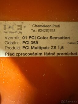 Fasádní barva PCI 1,5mm - 2