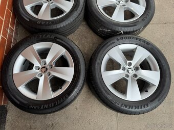 Alu 16" 5x100, škoda " ORION ", letní 75%, Kamiq, Scala - 2