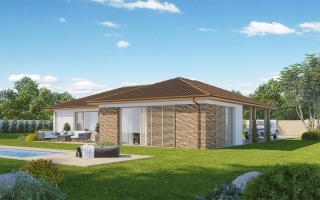 Nabídka projektu nového domu v obci Smidary - 2