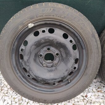 LETNÍ sada Škoda Fabia 1 5x100 195/50/r15 - 2