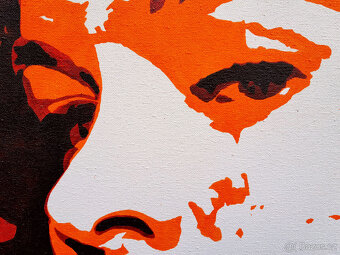 Originál obraz Augustin 90x90cm - 2