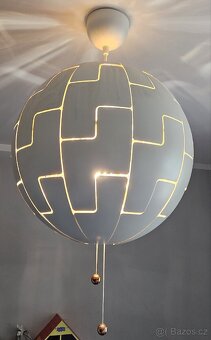 Lustr IKEA koule velká 55 cm - 2