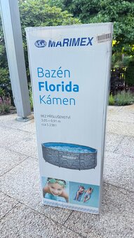 Nový bazén Marimex Florida kámen 3,05x0,91 s filtrací - 2