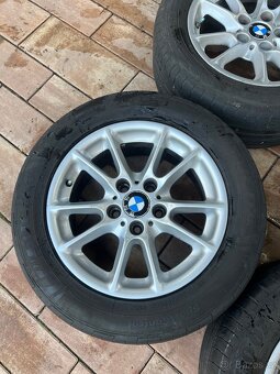 alu kola BMW 7Jx16 H2 s pneu 225/55 R16 - 2