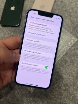 iPhone 13 Mini 256Gb…opotřebený, modrý - 2