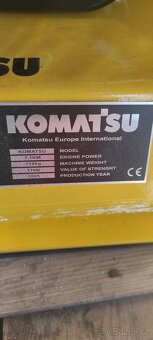 Vibrační deska komatsu - 2