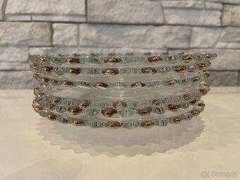 Skleněné talířky 6ks RUDOLF SCHROTTER - 2