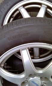 Alu kola+zimní pneu Peugeot 407SW - 2