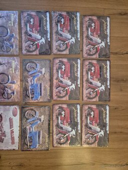 Retro plechové cedule JAWA - 2