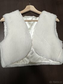 Dámské luxusní bílé bolerko – M/L? - 2
