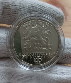 AG pamětní mince 100kčs Ján Botto 1979 Proof - 2