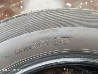 Letní pneumatiky 215/65/16 vzorek 6mm - 2