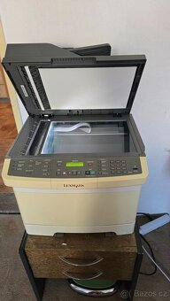 Multifunkční barevná tiskárna Lexmark X544 - tisk s vadou - 2