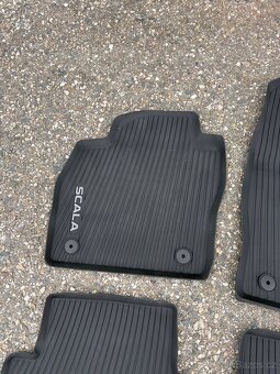 Gumové koberce Škoda Scala - 2