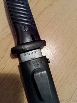 Bodák, bajonet Mauser - 2
