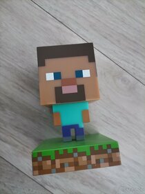 Lampička Minecraft - Steve - 2