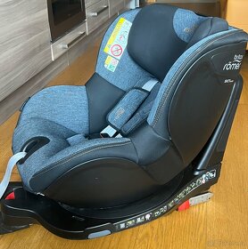 BRITAX RÖMER Autosedačka Dualfix Pro (0-105 cm) Blue Marble - 2