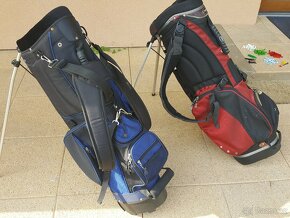 2 ks GOLF bag + týčka + Watch Score Counter + vypichovátko - 2