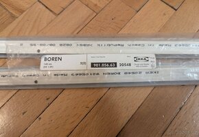 Lišta IKEA Boren 140 cm šedá 2ks - 2