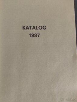 Katalog Benzina 1987 - 2
