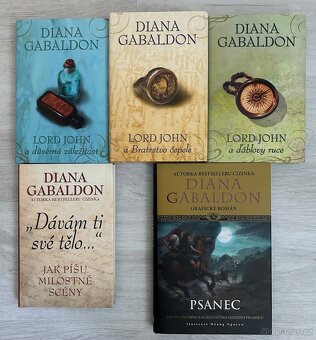 Prodám knihy a komiks - Diana Gabaldon: - 2