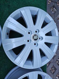 ALU disky kola Flash Škoda 5x112 R17 Yeti Superb 2 octavia 3 - 2