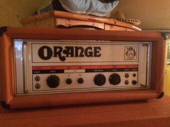 Vintage kytarový zesilovač Orange OR120 včetně 2 kabinetů 4x - 2