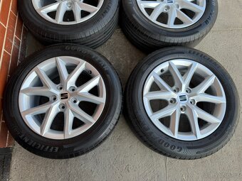 Alu 16" 5x112 orig. SEAT Leon 5FA letní 70% TOP - 2