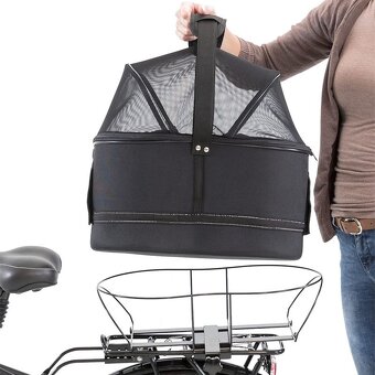 Košík, cyklo brašna na kolo pro psa do 8 kg - 2