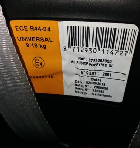 Maxi Cosi Rubi XP 9 - 18 kg TOP STAV - 2