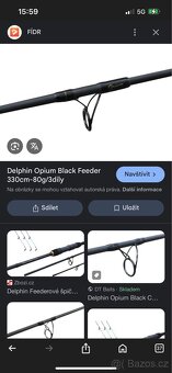 Delphin opium black feeder 330/3dil 80g - 2