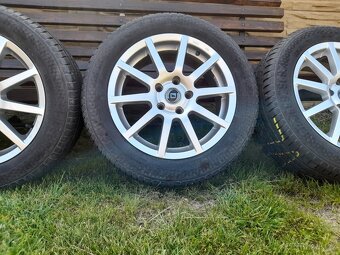 ALU KOLA ŠKODA/VW 16" 5x112 ET50 , PNEU LETNÍ 9MM - 2