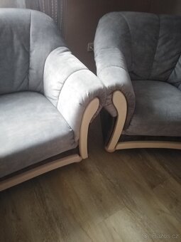 Dvojsedacka a kreslo - 2