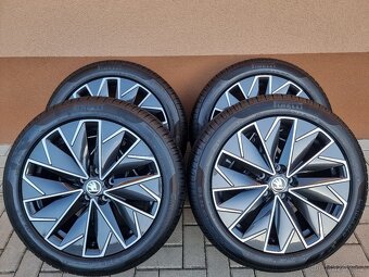 18″ 5×112 ŠKODA SUPERB 3 a 4 + 235/45R18 PIRELLI letné NEW - 2