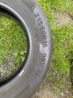 Prodám gumy 215/60 R16 - 2