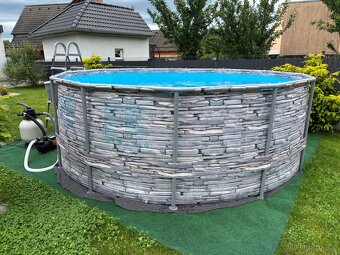 BAZÉN SWING FRAME STONE 3,66x1,22m, - 2