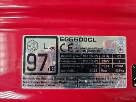 Honda EG5500 CL 2023 50 motohodin - 2