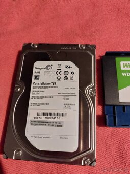 SEAGATE 2TB HDD 3 5"+ WD 240GB SSD 2,5" - 2