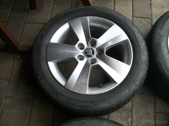 alu kola original Rapid, Fabia III,15" Dunlop - 2