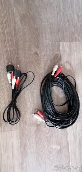 Audiokabel propojovací s koncovkami - 2