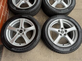 Alu 17" 5x112, Borbet Stříbro zimní 85% SUP3 TOP - 2