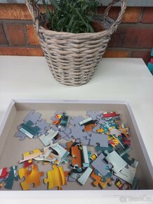 Dino puzzle Auta - 2