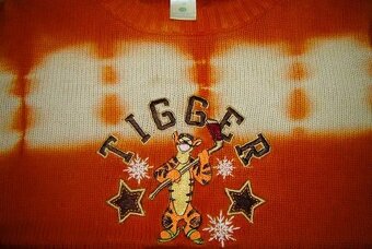 Svetr s tygrem C&A vel.110 (4-5 let) - 2