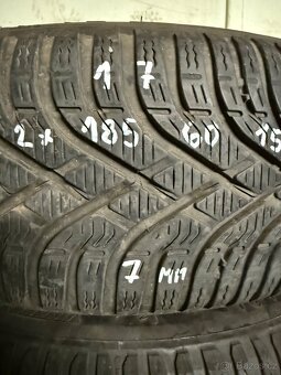 2x zimní pneu r15 185/60/15 - 2