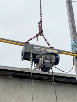 Stavební výtah, vrátek, navijak s konstrukci cca 6 - 2