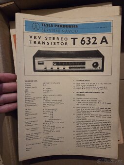 Manuály k rádiím Tesla a jiné - 2