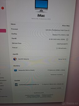 IMAC Retina 4k 21.5 palců 2019 - 2