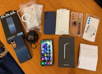 Samsung Galaxy S25+ modrý, 256gb, zánovní - 2