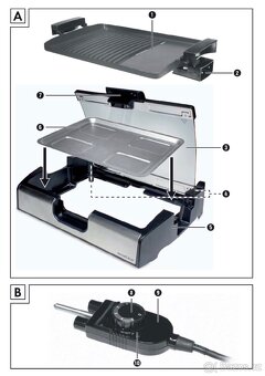 Elektrický kontaktní gril - 2